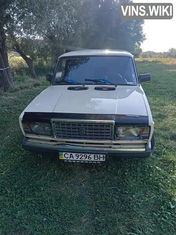 Седан ВАЗ / Lada 2107 1997 1.5 л. Ручна / Механіка обл. Черкаська, Маньківка - Фото 1/3