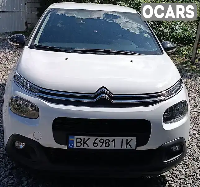 Хетчбек Citroen C3 2019 1.5 л. Ручна / Механіка обл. Рівненська, Рівне - Фото 1/14