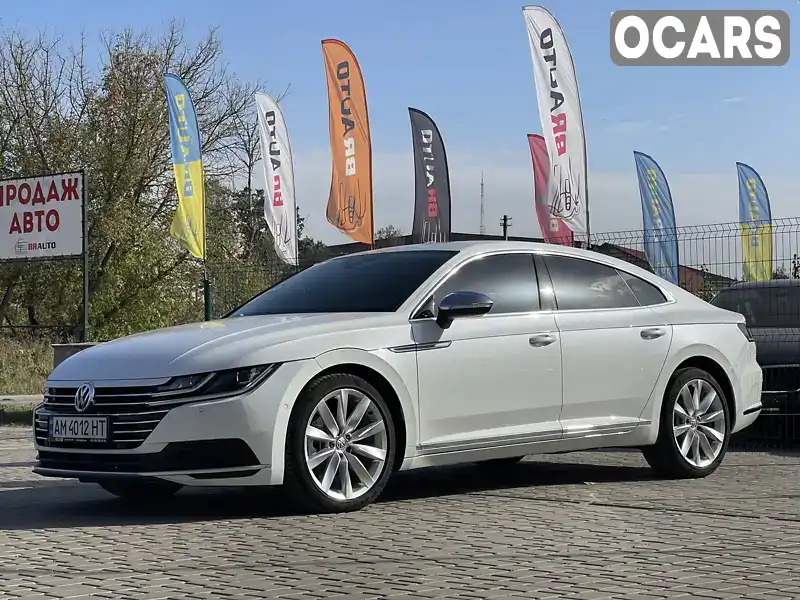 Ліфтбек Volkswagen Arteon 2017 1.97 л. Автомат обл. Житомирська, Бердичів - Фото 1/21