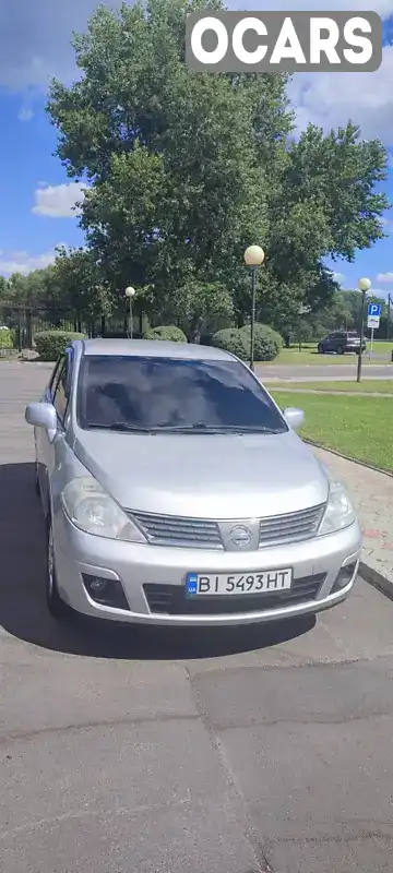 Седан Nissan TIIDA 2008 1.6 л. Ручна / Механіка обл. Полтавська, Горішні Плавні (Комсомольськ) - Фото 1/10