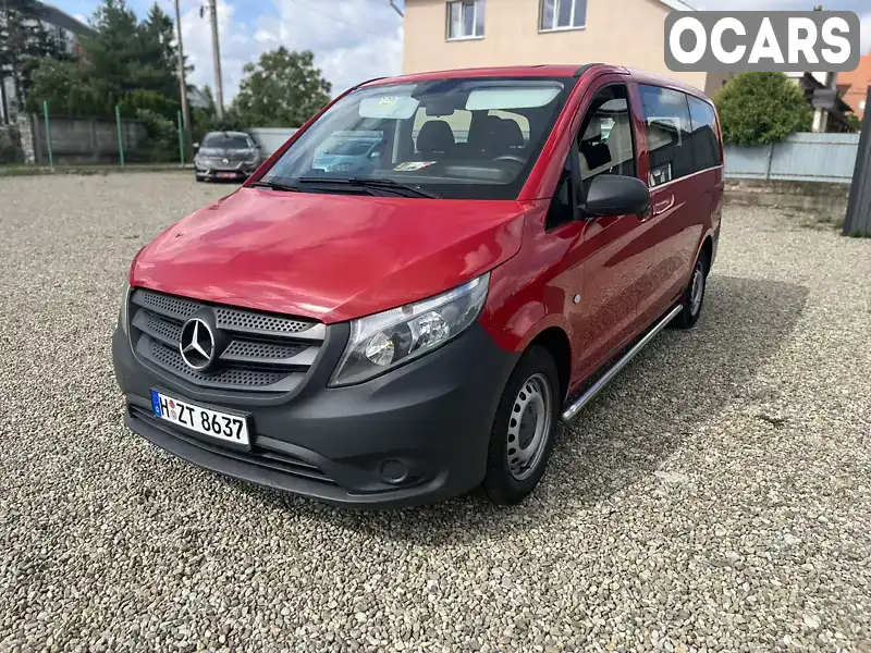 Мінівен Mercedes-Benz Vito 2015 1.6 л. Ручна / Механіка обл. Івано-Франківська, Калуш - Фото 1/21