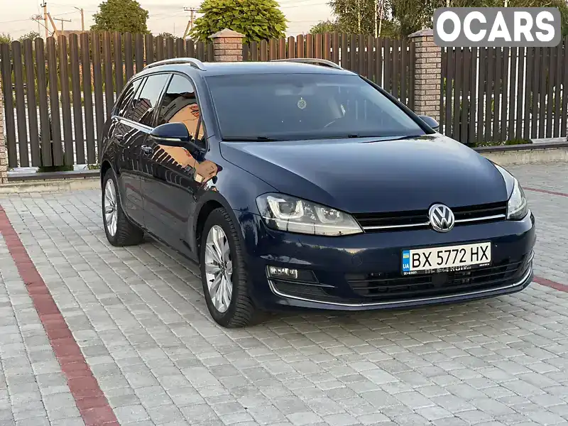 Універсал Volkswagen Golf 2014 1.6 л. Автомат обл. Хмельницька, Старокостянтинів - Фото 1/21