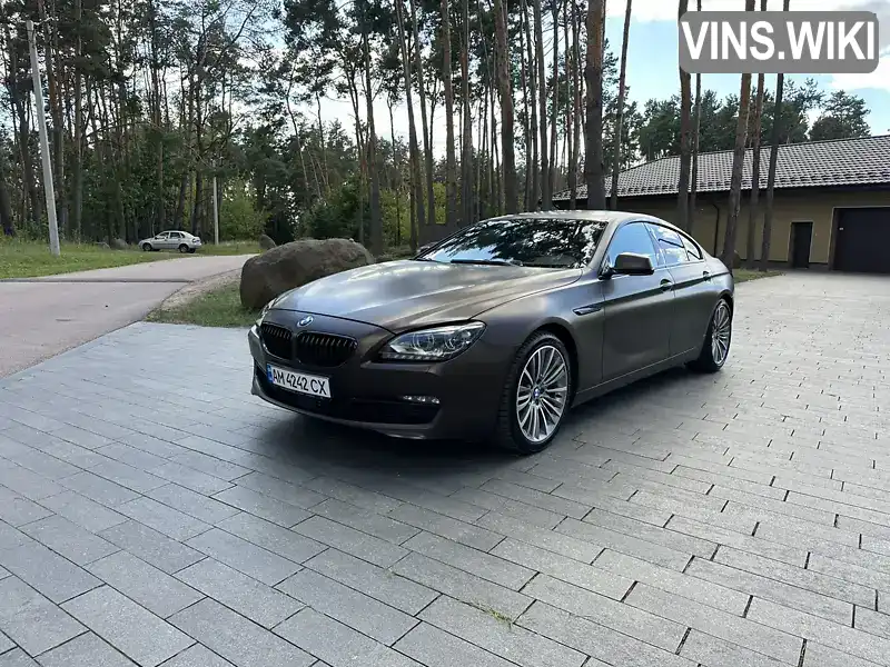 Купе BMW 6 Series Gran Coupe 2015 2.99 л. Автомат обл. Житомирська, Житомир - Фото 1/21