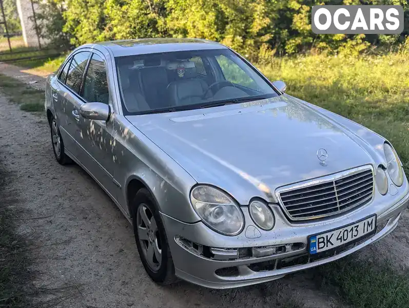 Седан Mercedes-Benz E-Class 2003 2.2 л. Автомат обл. Рівненська, Здолбунів - Фото 1/21