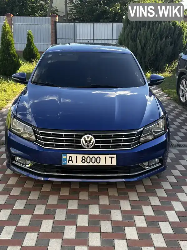 Седан Volkswagen Passat 2017 1.8 л. Автомат обл. Киевская, Буча - Фото 1/10