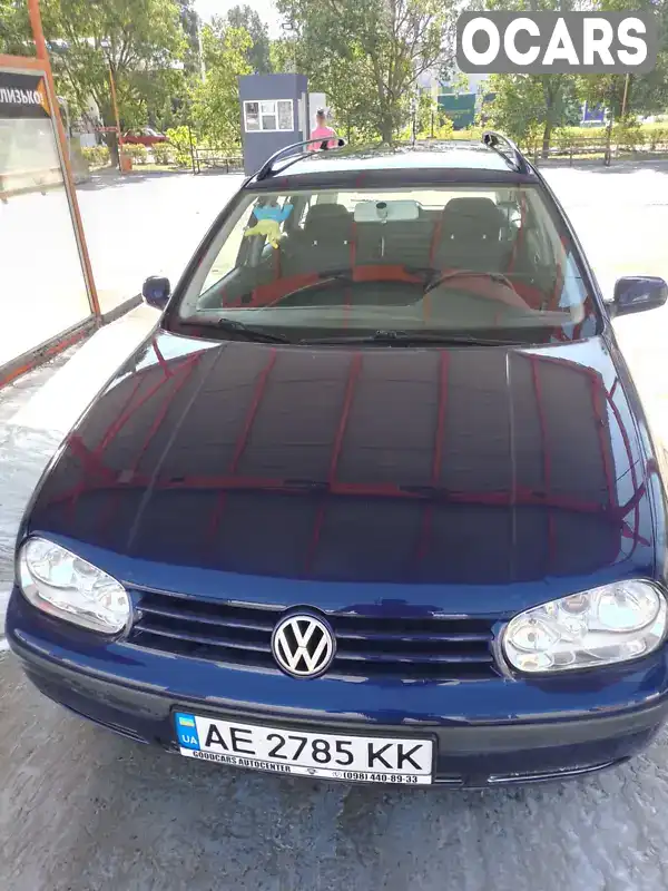 Універсал Volkswagen Golf 2001 1.39 л. Ручна / Механіка обл. Дніпропетровська, Кам'янське (Дніпродзержинськ) - Фото 1/5