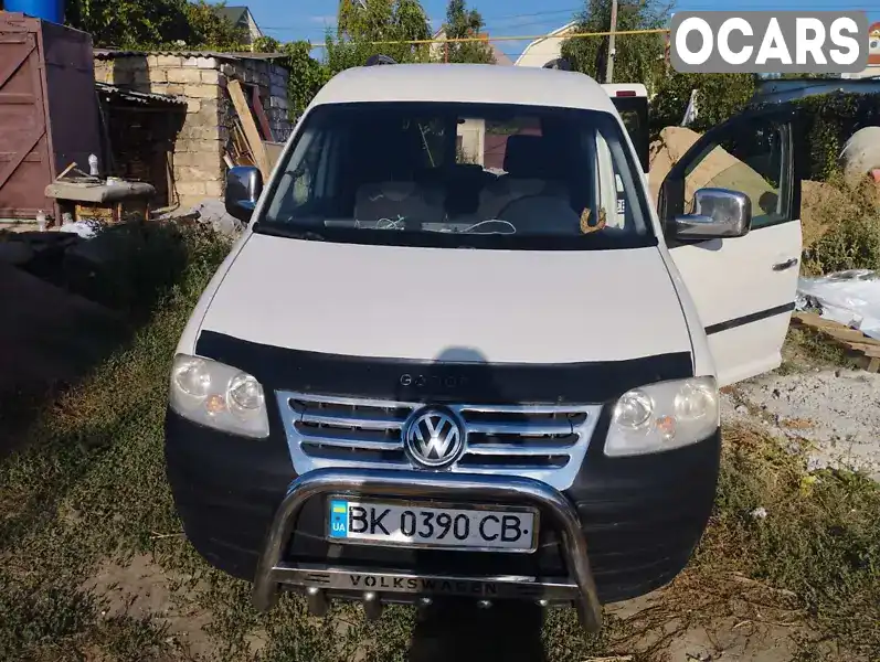 Мінівен Volkswagen Caddy 2007 2 л. Ручна / Механіка обл. Кіровоградська, Рівне - Фото 1/10