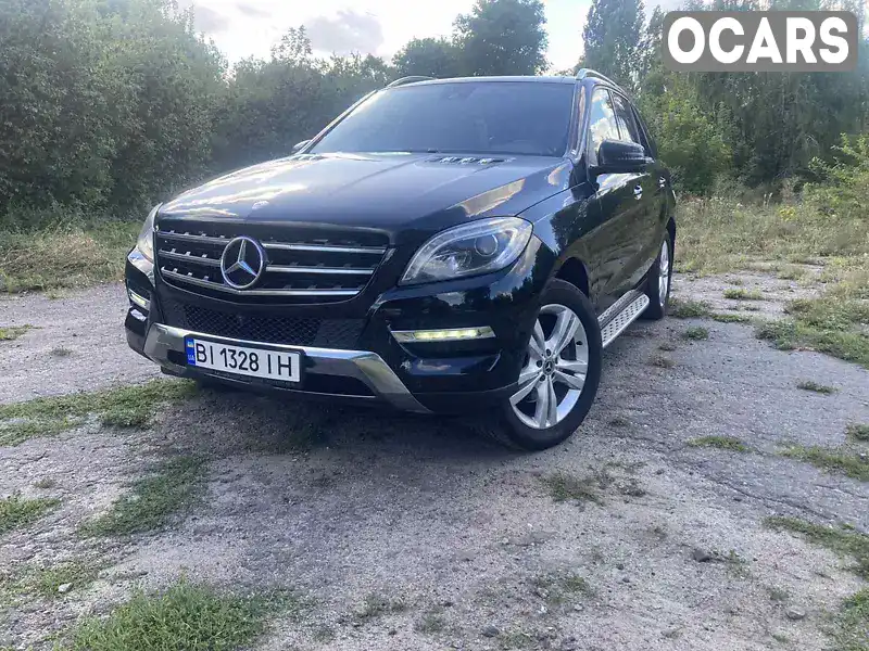 Позашляховик / Кросовер Mercedes-Benz M-Class 2014 2.99 л. Автомат обл. Полтавська, Чорнухи - Фото 1/21