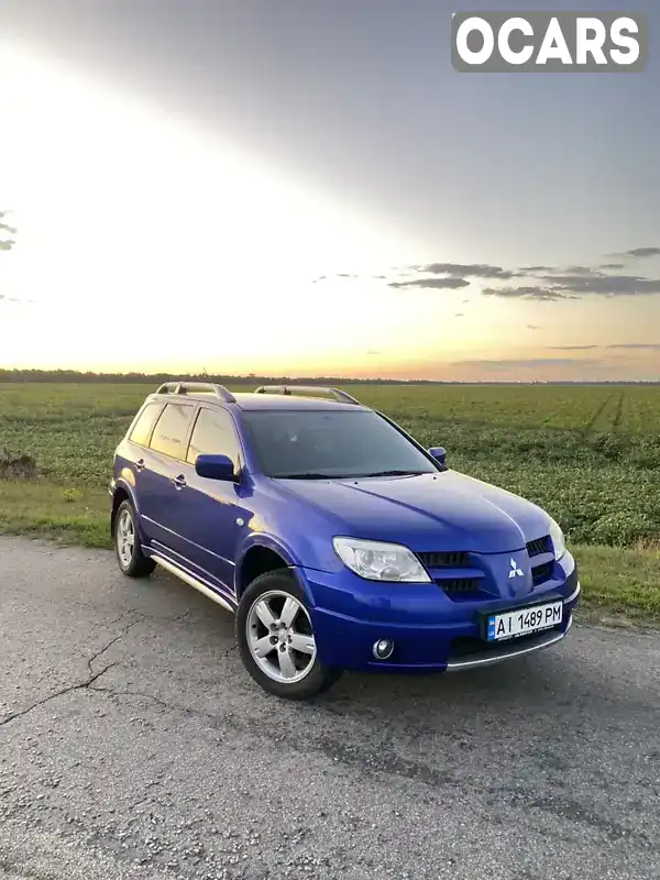 Позашляховик / Кросовер Mitsubishi Outlander 2008 2.4 л. Автомат обл. Київська, Кагарлик - Фото 1/18