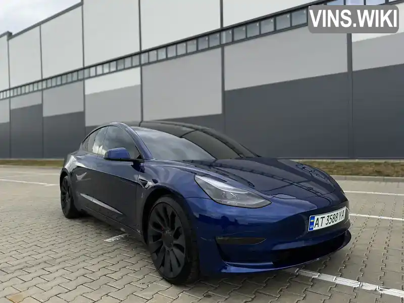 Седан Tesla Model 3 2023 null_content л. Автомат обл. Івано-Франківська, Івано-Франківськ - Фото 1/21