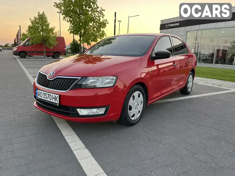 Хетчбек Skoda Rapid 2013 1.2 л. Ручна / Механіка обл. Закарпатська, Мукачево - Фото 1/21