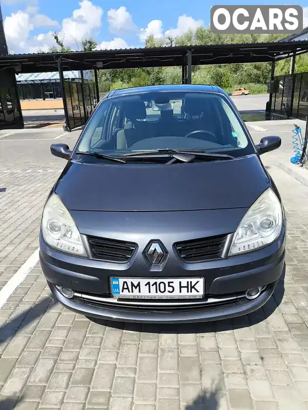 Мінівен Renault Megane Scenic 2007 1.6 л. Ручна / Механіка обл. Житомирська, Звягель - Фото 1/15