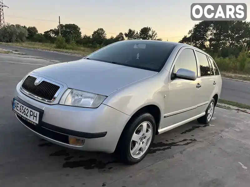 Універсал Skoda Fabia 2002 1.4 л. Ручна / Механіка обл. Дніпропетровська, Синельникове - Фото 1/8