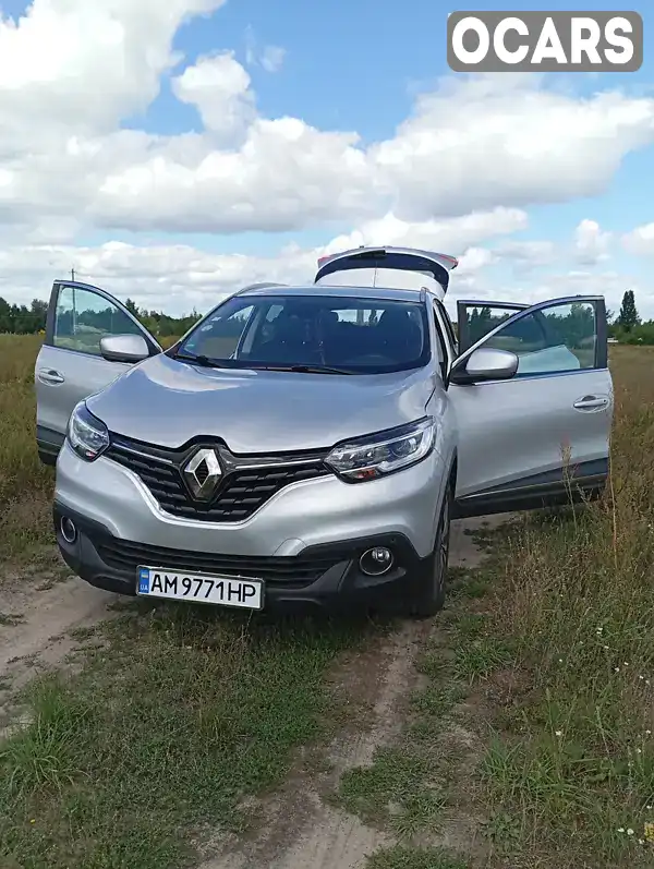 Позашляховик / Кросовер Renault Kadjar 2017 1.46 л. Ручна / Механіка обл. Житомирська, Коростень - Фото 1/14