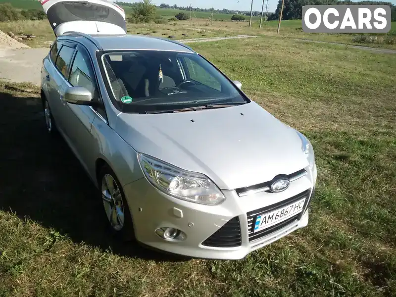 Універсал Ford Focus 2012 2 л. Автомат обл. Житомирська, Чуднів - Фото 1/19