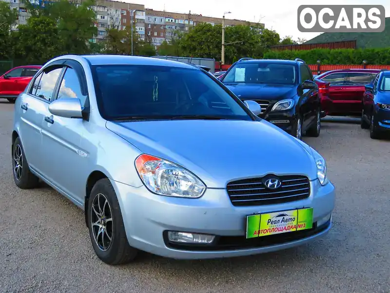 Седан Hyundai Accent 2008 1.4 л. Ручна / Механіка обл. Кіровоградська, Кропивницький (Кіровоград) - Фото 1/21