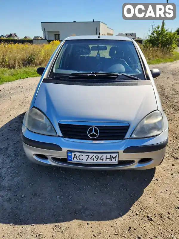 Хетчбек Mercedes-Benz A-Class 2002 1.7 л. Ручна / Механіка обл. Волинська, Луцьк - Фото 1/21