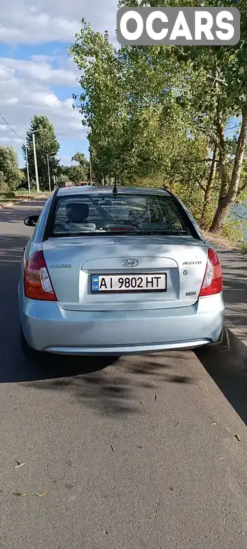 Седан Hyundai Accent 2007 1.5 л. Ручна / Механіка обл. Київська, Васильків - Фото 1/9