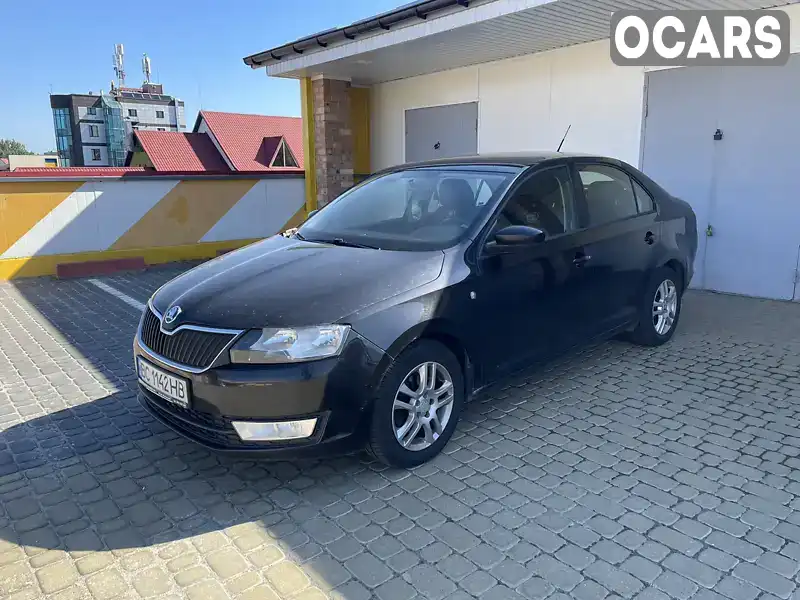 Ліфтбек Skoda Rapid 2013 1.6 л. Ручна / Механіка обл. Львівська, Львів - Фото 1/17