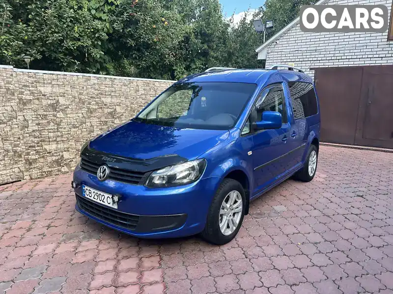 Мінівен Volkswagen Caddy 2012 1.6 л. Автомат обл. Чернігівська, Чернігів - Фото 1/21