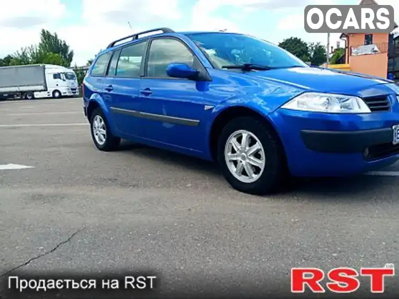 Універсал Renault Megane 2006 1.6 л. Ручна / Механіка обл. Миколаївська, Первомайськ - Фото 1/11