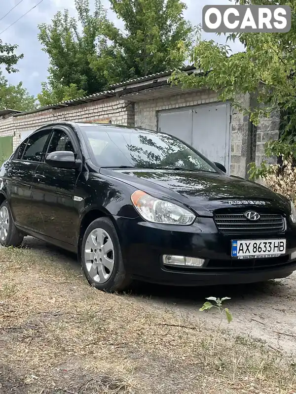 Седан Hyundai Accent 2007 1.4 л. Ручна / Механіка обл. Харківська, Балаклія - Фото 1/21