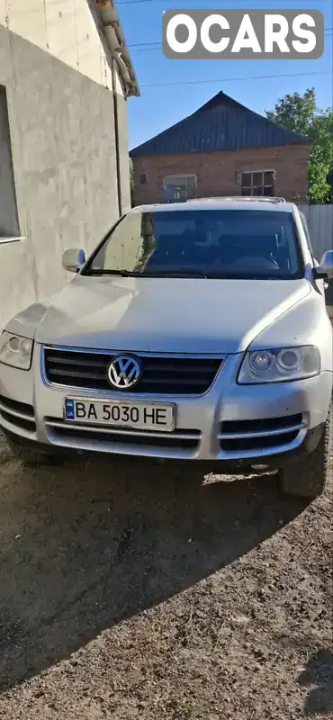 Позашляховик / Кросовер Volkswagen Touareg 2005 2.5 л. Ручна / Механіка обл. Кіровоградська, Мала Виска - Фото 1/21