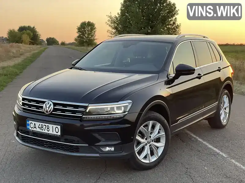 Внедорожник / Кроссовер Volkswagen Tiguan 2018 1.97 л. Автомат обл. Черкасская, Каменка - Фото 1/21