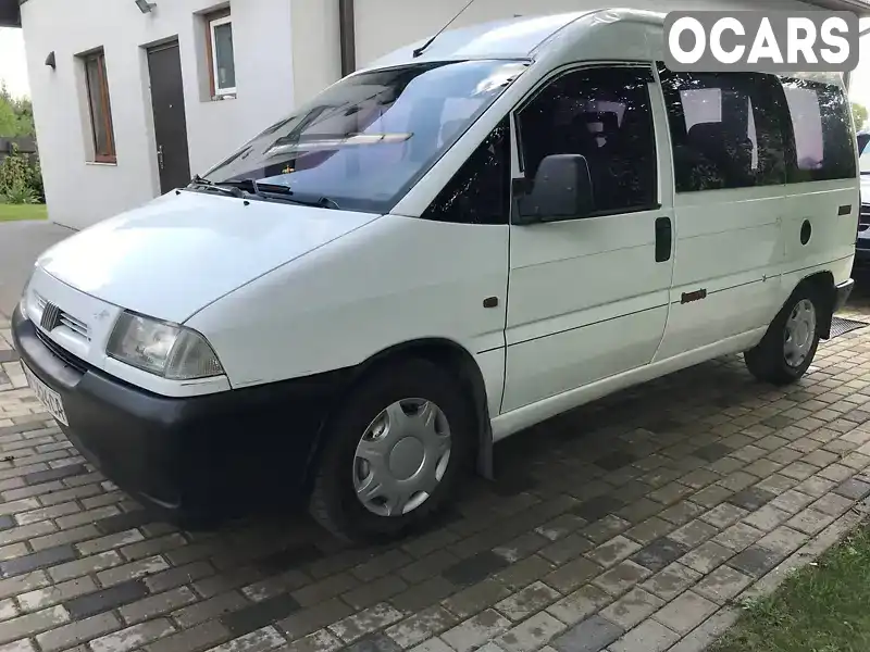 Мінівен Fiat Scudo 1998 1.91 л. Ручна / Механіка обл. Волинська, Луцьк - Фото 1/13