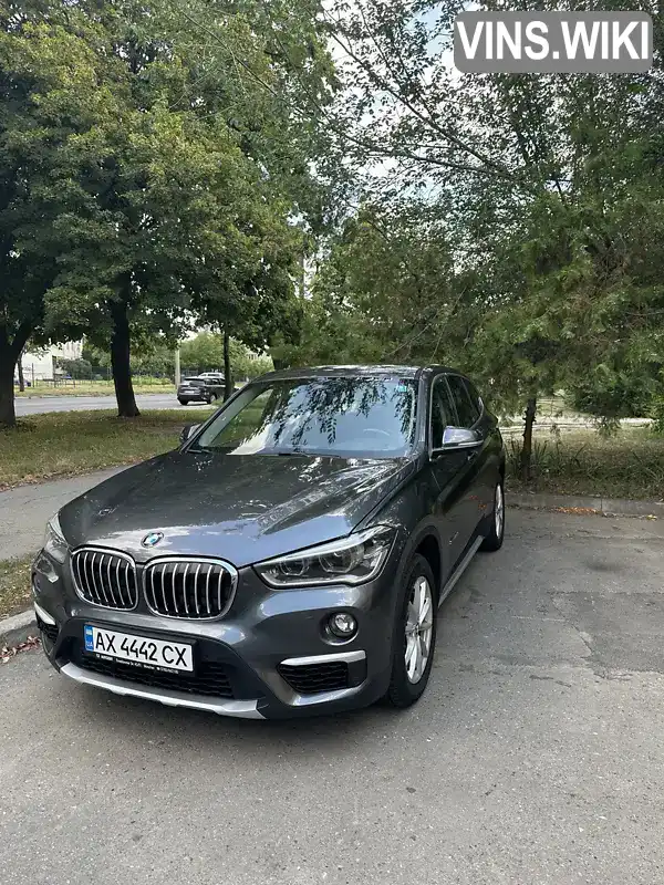 WBAHT710105E09872 BMW X1 2016 Позашляховик / Кросовер 2 л. Фото 2