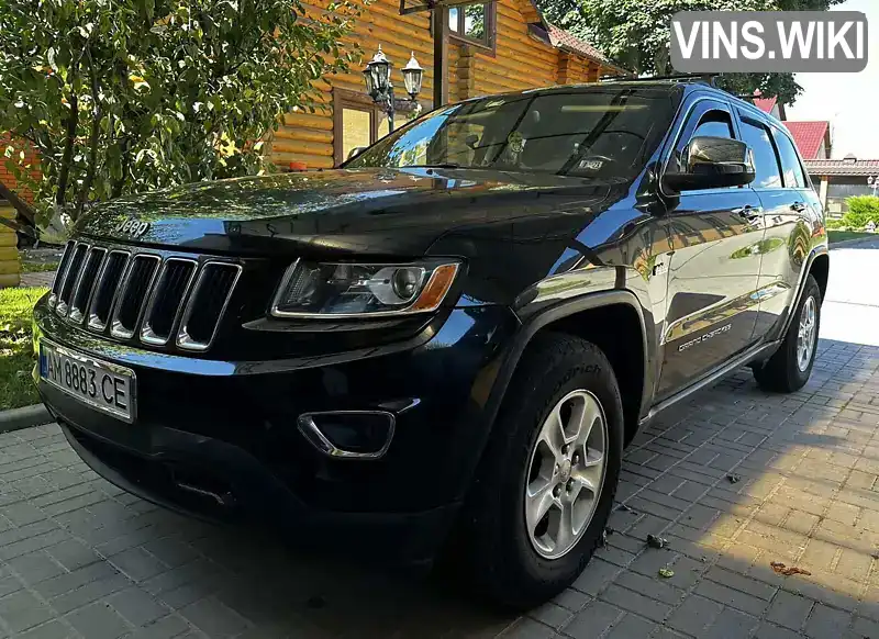 Позашляховик / Кросовер Jeep Grand Cherokee 2015 3.6 л. Автомат обл. Житомирська, Звягель - Фото 1/13