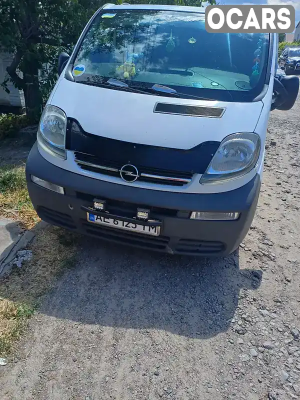 Мінівен Opel Vivaro 2004 1.87 л. Ручна / Механіка обл. Дніпропетровська, Дніпро (Дніпропетровськ) - Фото 1/4