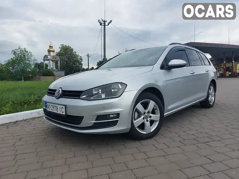 Універсал Volkswagen Golf 2013 1.97 л. Ручна / Механіка обл. Закарпатська, Іршава - Фото 1/21