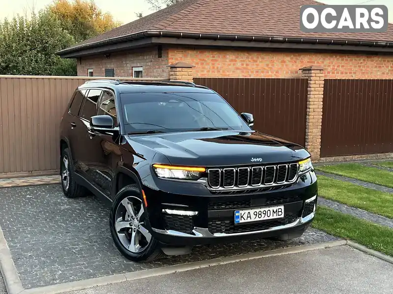 Позашляховик / Кросовер Jeep Grand Cherokee 2022 3.6 л. Автомат обл. Київська, Київ - Фото 1/21