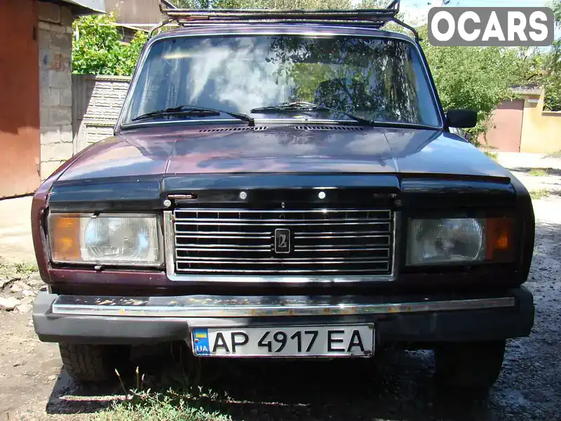 Седан ВАЗ / Lada 2107 2005 1.45 л. Ручна / Механіка обл. Запорізька, Запоріжжя - Фото 1/10