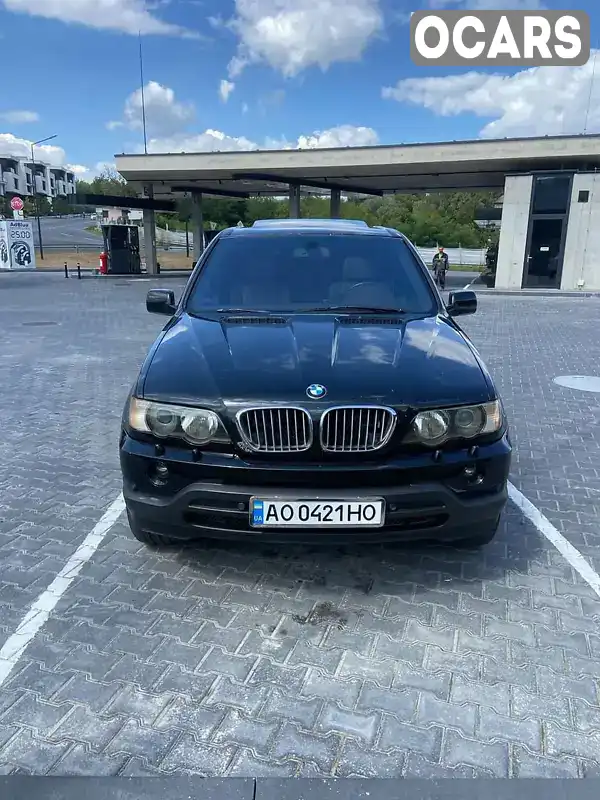 Позашляховик / Кросовер BMW X5 2001 4.4 л. Автомат обл. Закарпатська, Ужгород - Фото 1/21