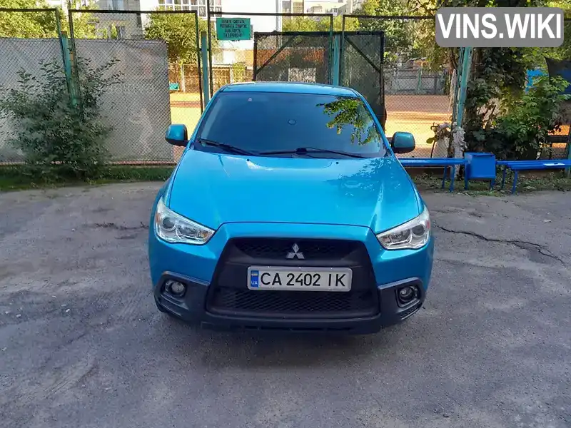 JMBXNGA1WBZ006702 Mitsubishi ASX 2010 Внедорожник / Кроссовер 1.59 л. Фото 2