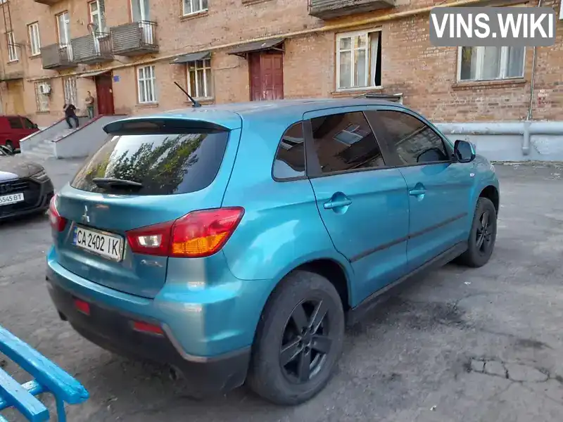 JMBXNGA1WBZ006702 Mitsubishi ASX 2010 Внедорожник / Кроссовер 1.59 л. Фото 4