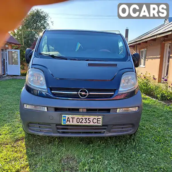 Мінівен Opel Vivaro 2001 1.9 л. Ручна / Механіка обл. Івано-Франківська, Снятин - Фото 1/16