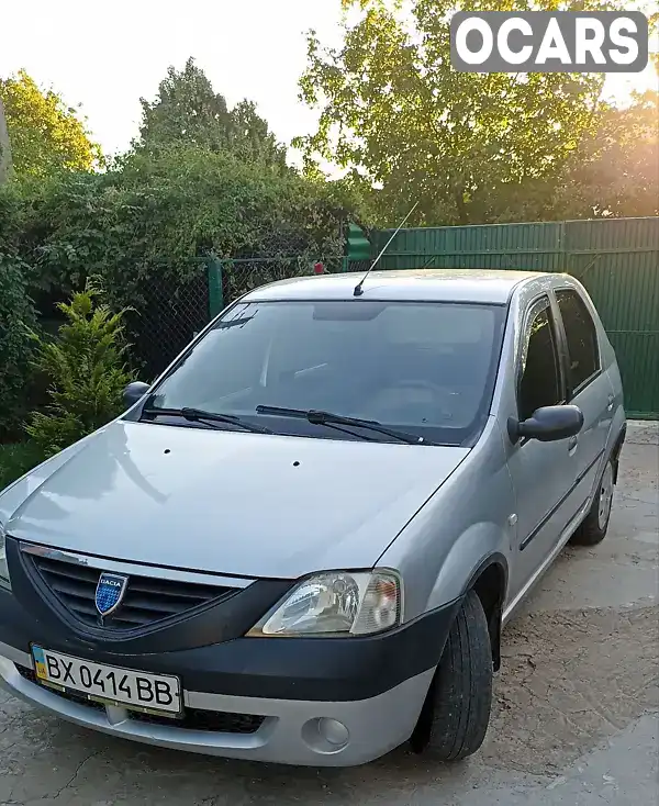 Седан Dacia Logan 2006 1.4 л. Ручна / Механіка обл. Хмельницька, Кам'янець-Подільський - Фото 1/7