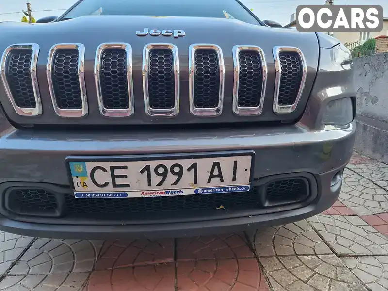 Позашляховик / Кросовер Jeep Cherokee 2017 2.36 л. Автомат обл. Чернівецька, Чернівці - Фото 1/15