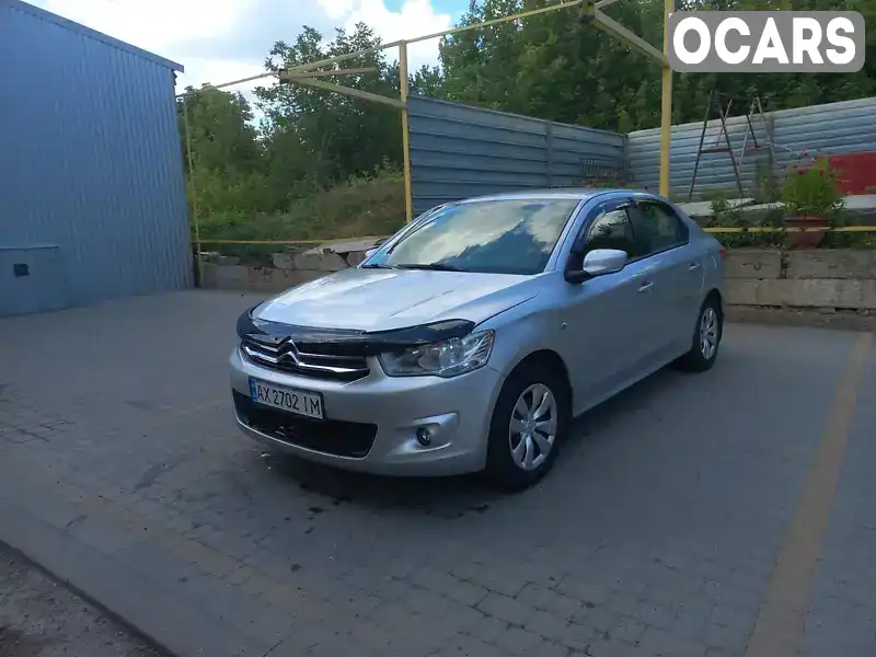 Седан Citroen C-Elysee 2014 1.2 л. Ручна / Механіка обл. Харківська, Харків - Фото 1/9