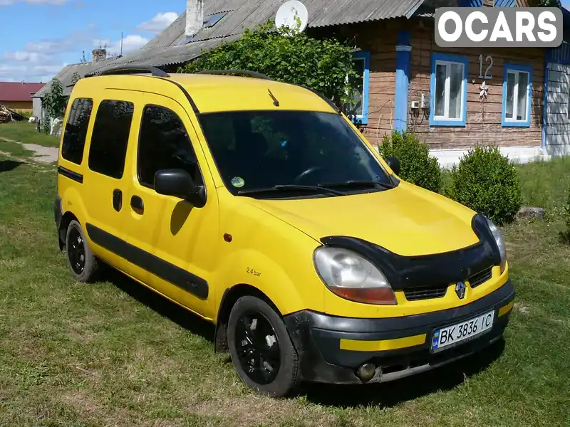 Мінівен Renault Kangoo 2003 1.46 л. Ручна / Механіка обл. Рівненська, Рівне - Фото 1/21