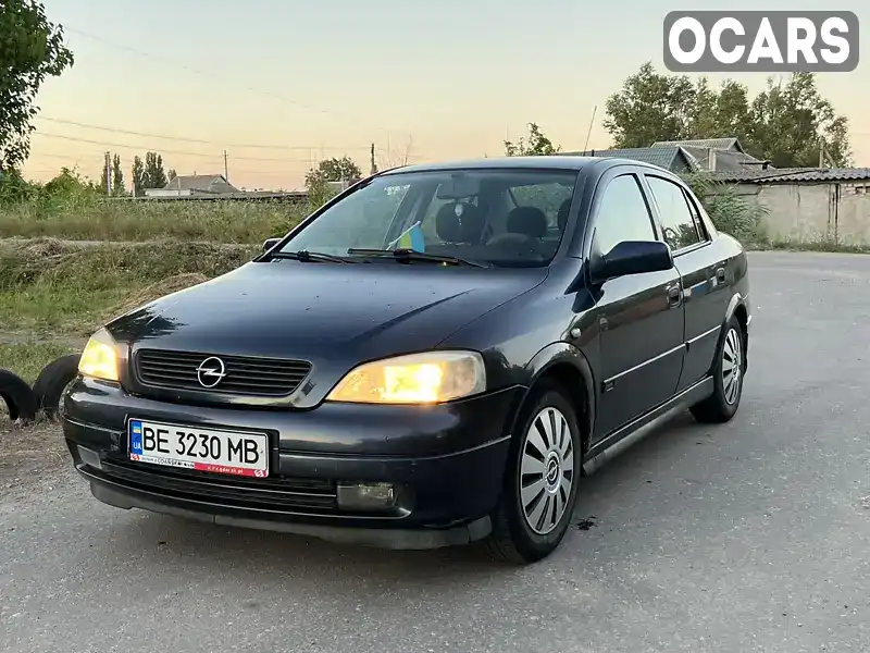 Седан Opel Astra 2002 1.69 л. Ручна / Механіка обл. Миколаївська, Новий Буг - Фото 1/15