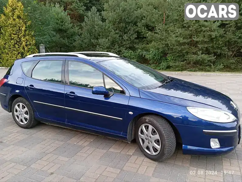 Универсал Peugeot 407 2006 2 л. Автомат обл. Львовская, Городок - Фото 1/21