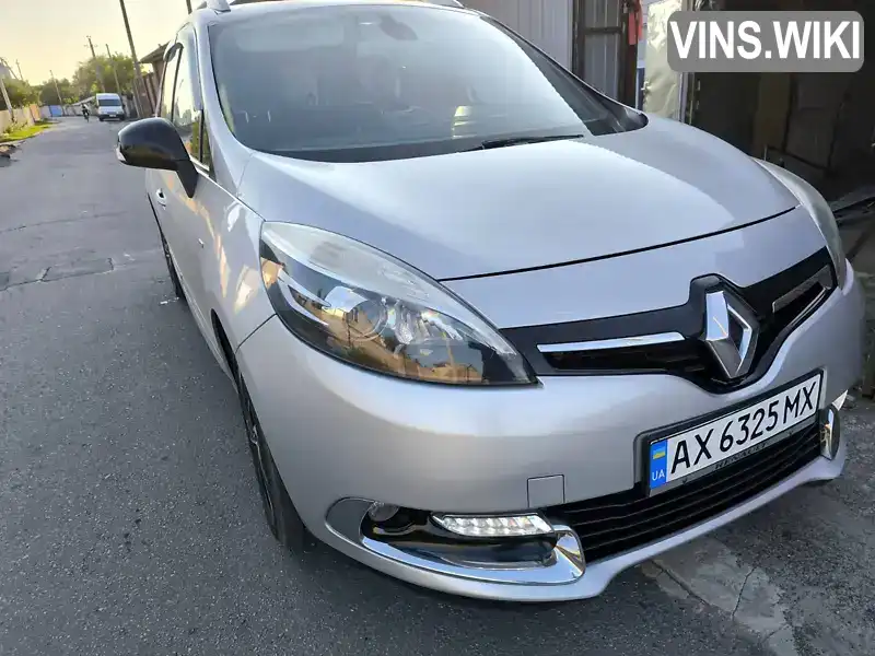 Мінівен Renault Grand Scenic 2014 1.46 л. Ручна / Механіка обл. Харківська, Харків - Фото 1/20