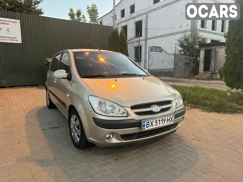 Хетчбек Hyundai Getz 2006 1.4 л. Автомат обл. Хмельницька, Хмельницький - Фото 1/21