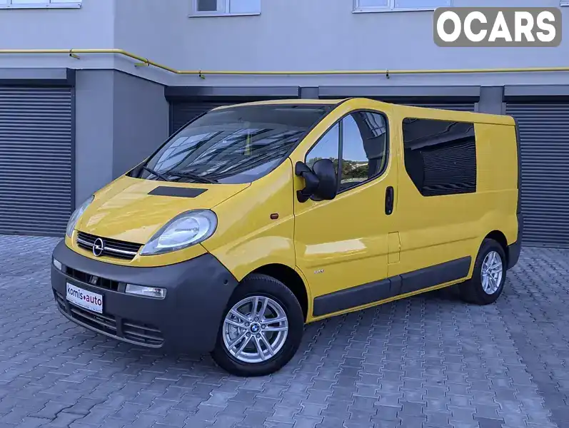 Мінівен Opel Vivaro 2004 1.9 л. Ручна / Механіка обл. Хмельницька, Хмельницький - Фото 1/21