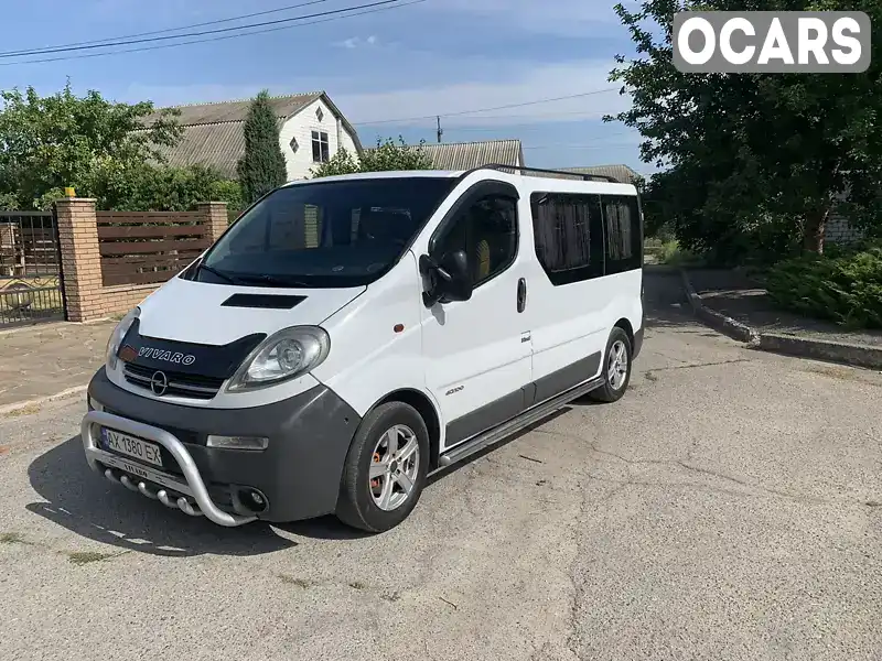 W0LF7ACA62V628103 Opel Vivaro 2002 Мінівен 1.87 л. Фото 1