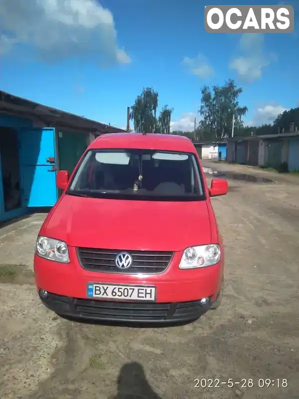 Мінівен Volkswagen Caddy 2006 1.9 л. Ручна / Механіка обл. Хмельницька, Нетішин - Фото 1/14